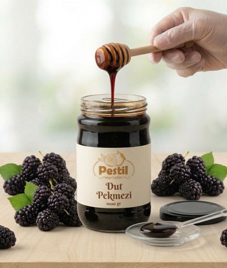 Dut Pekmezi 1000gr - Katkısız Köy Yapımı ürün resmi