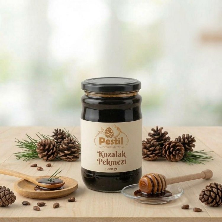 Kozalak Pekmezi 1000 gr - Katkısız El Yapımı ürün resmi
