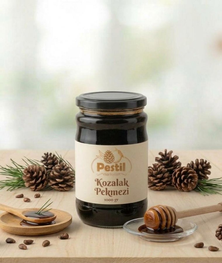 Kozalak Pekmezi 1000 gr - Katkısız El Yapımı ürün resmi
