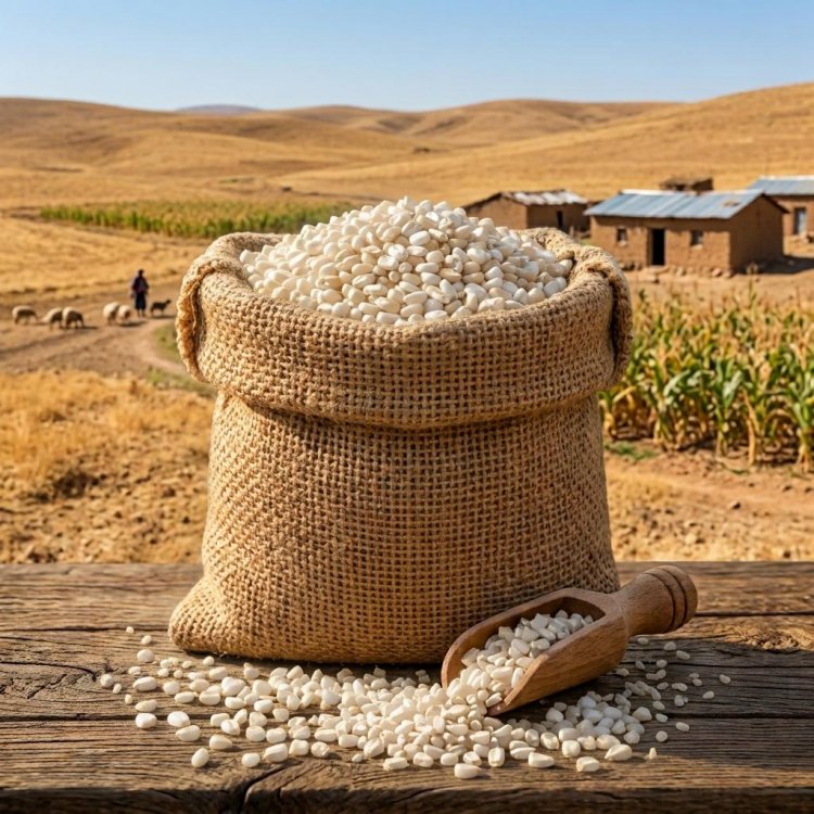 Organik Beyaz Mısır Yarması 1000 gr ürün resmi